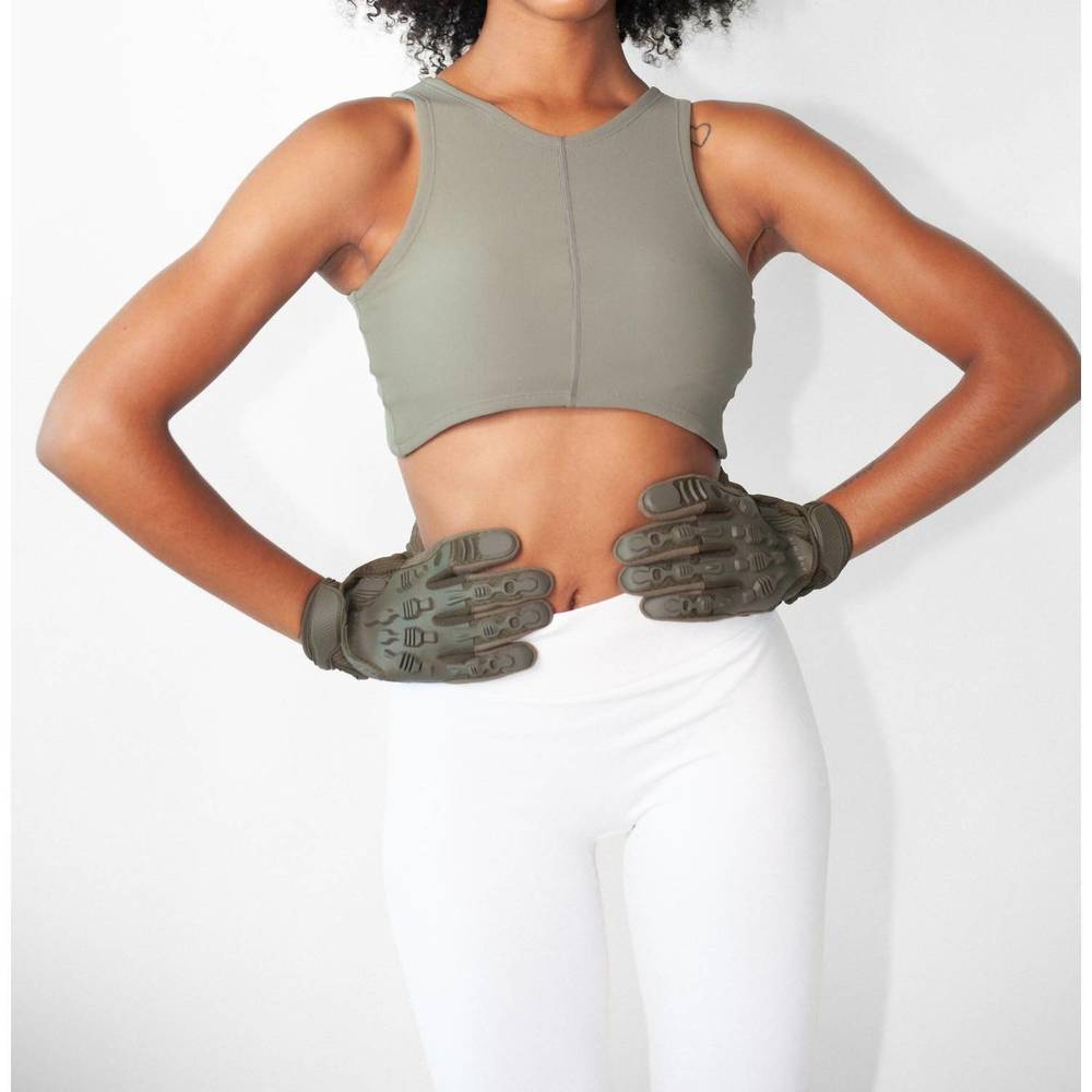 NEW KNOTWTR goblin gloves in green